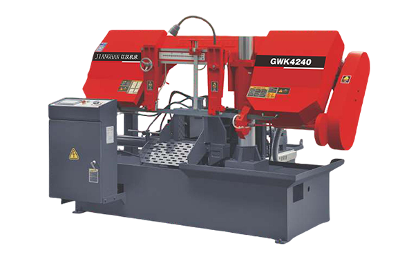 横林镇GWK4240数控双柱卧式带锯床