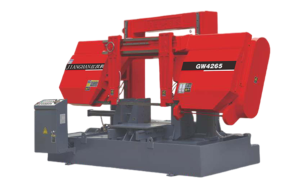 横林镇GW4265双柱龙门卧式带锯床